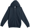 An image of a Custom Lane 7 Premium Full Zip Hoodie in Navy Blue!