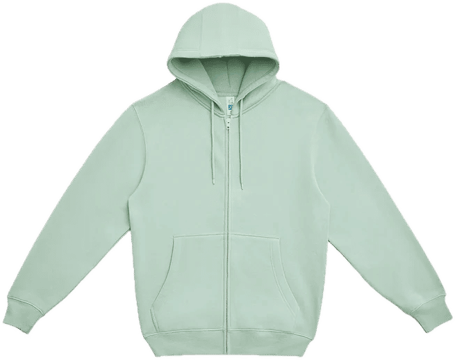Lane 7 Premium Full Zip Hoodie in Seafoam