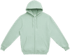Am image of a Custom Lane 7 Premium Full Zip Hoodie in Seafoam!