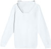 An image of a Custom Lane 7 Premium Full Zip Hoodie in White!