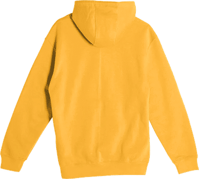 Am image of a Custom Lane 7 Premium Pullover Hoodie in Mustard!