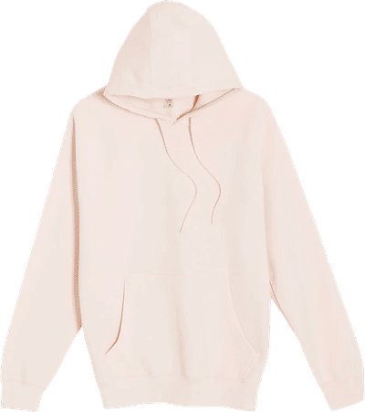 Am image of a Custom Lane 7 Premium Pullover Hoodie in Pale Pink!