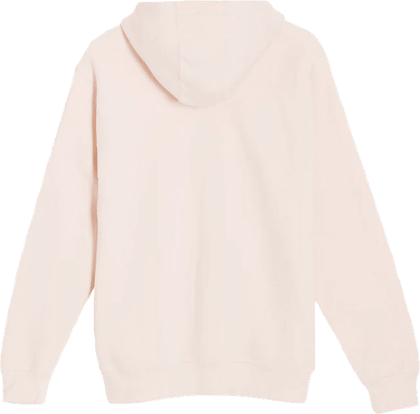 Am image of a Custom Lane 7 Premium Pullover Hoodie in Pale Pink!