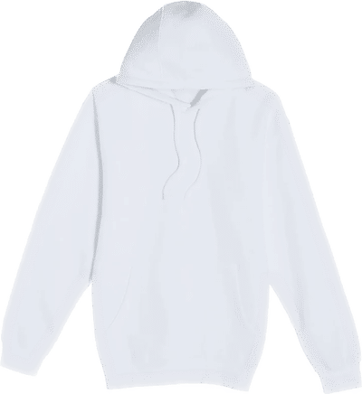 Am image of a Custom Lane 7 Premium Pullover Hoodie in White!