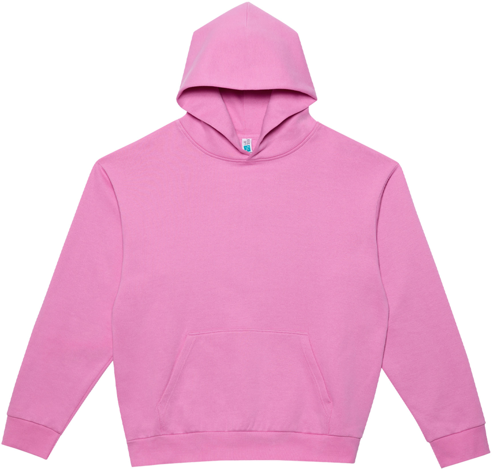 Lane 7 Unisex Urban Pullover Hooded Sweatshirt in Fuchsia Pink