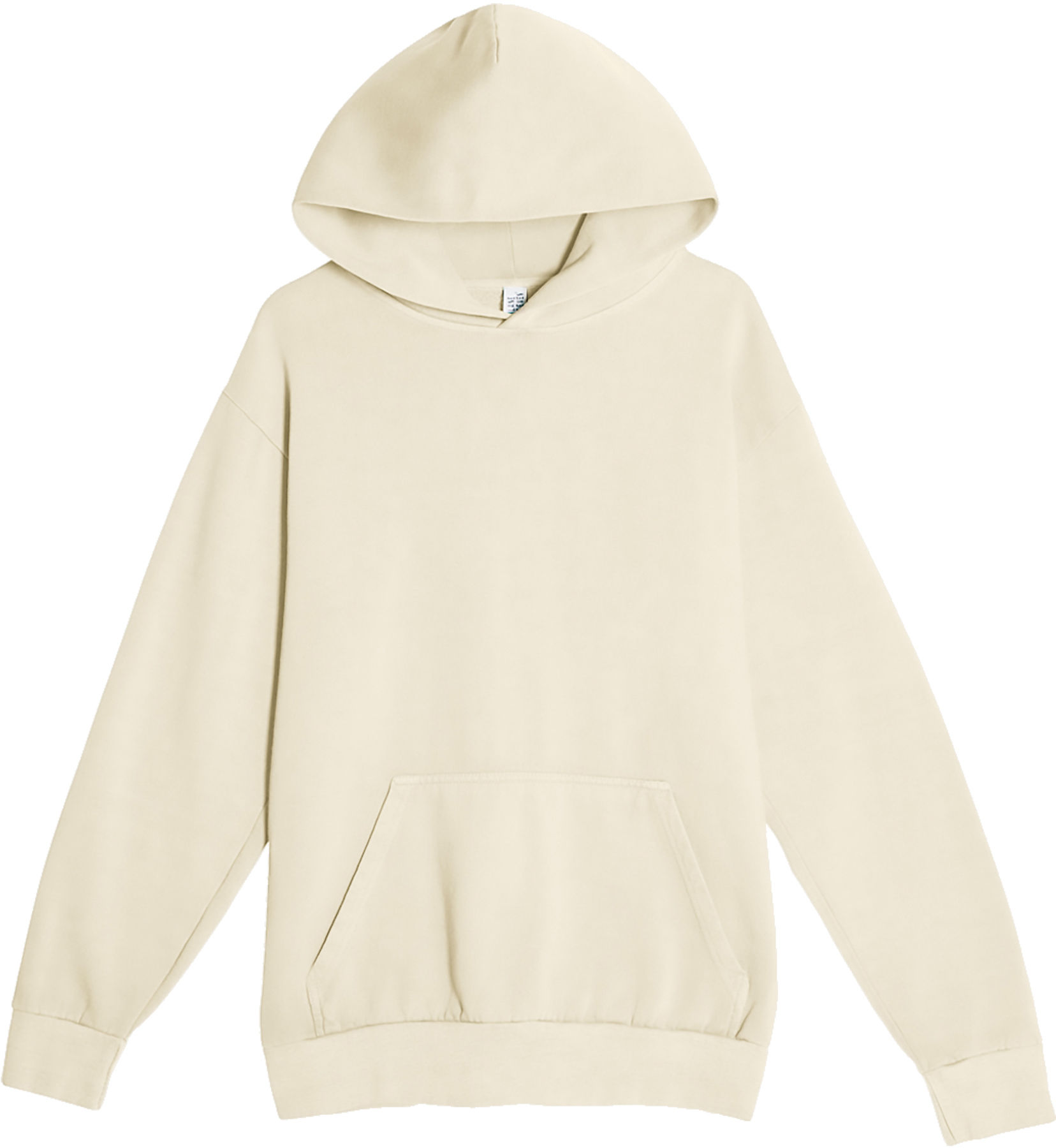 Lane 7 Unisex Urban Pullover Hooded Sweatshirt in Sandshell