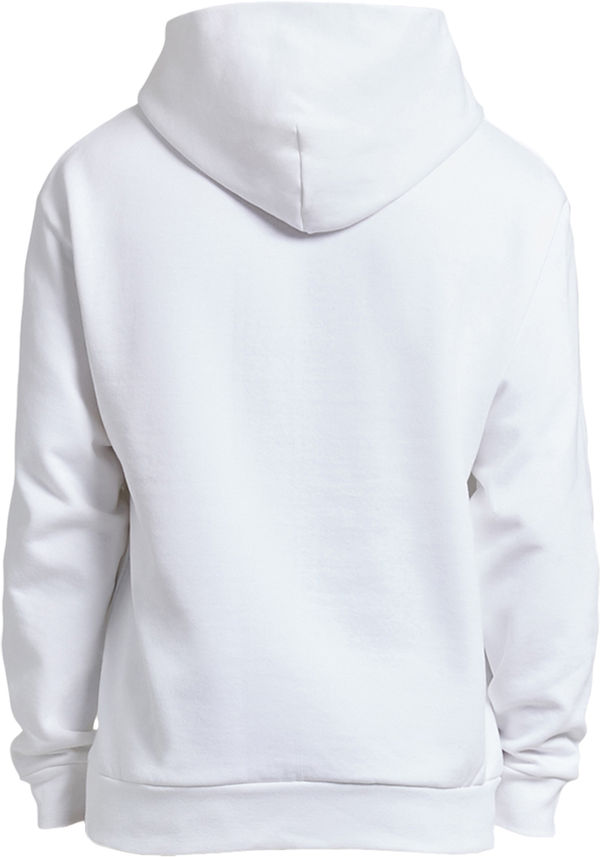An image of a Custom Lane 7 Unisex Urban Pullover Hooded Sweatshirt in White!