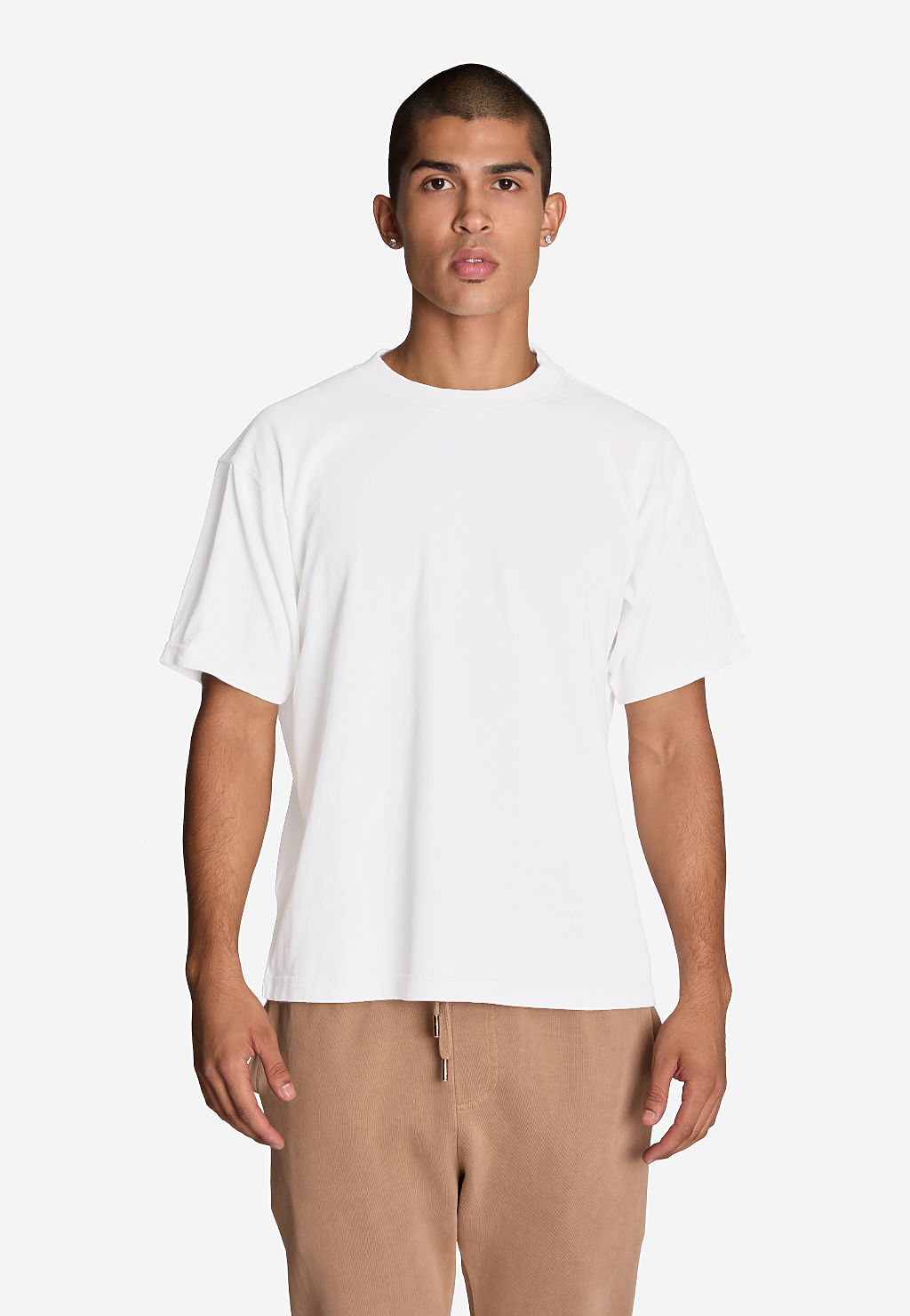 Lane 7 Urban Heavy Pigment Tee in White