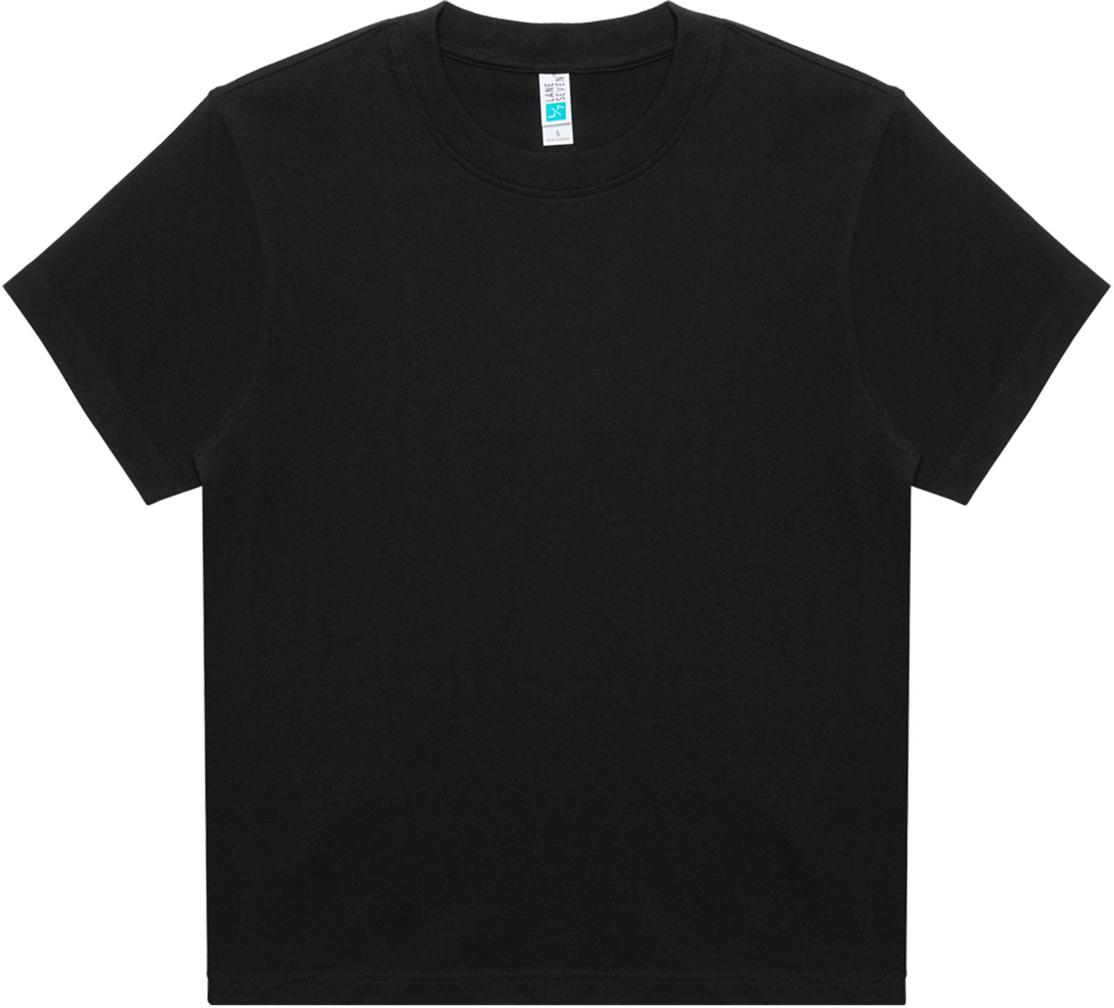 Lane 7 Urban Heavy Tee in Black