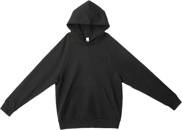 An image of a Custom Lane Seven Heavy Core Hoodie in Black!