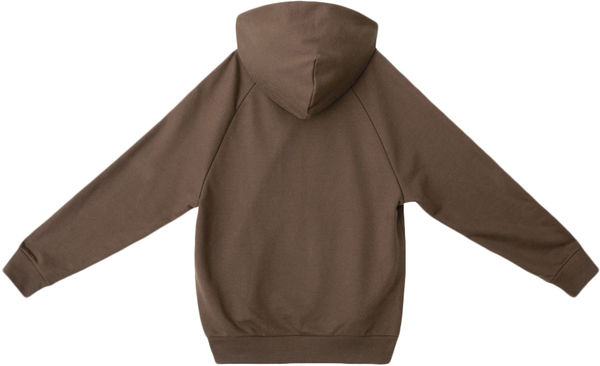 An image of a Custom Lane Seven Heavy Core Hoodie in Chocolate!