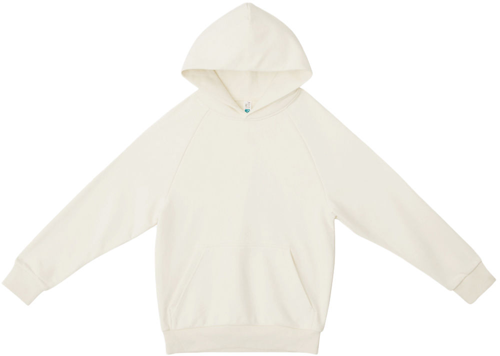 Lane Seven Heavy Core Hoodie in Cream