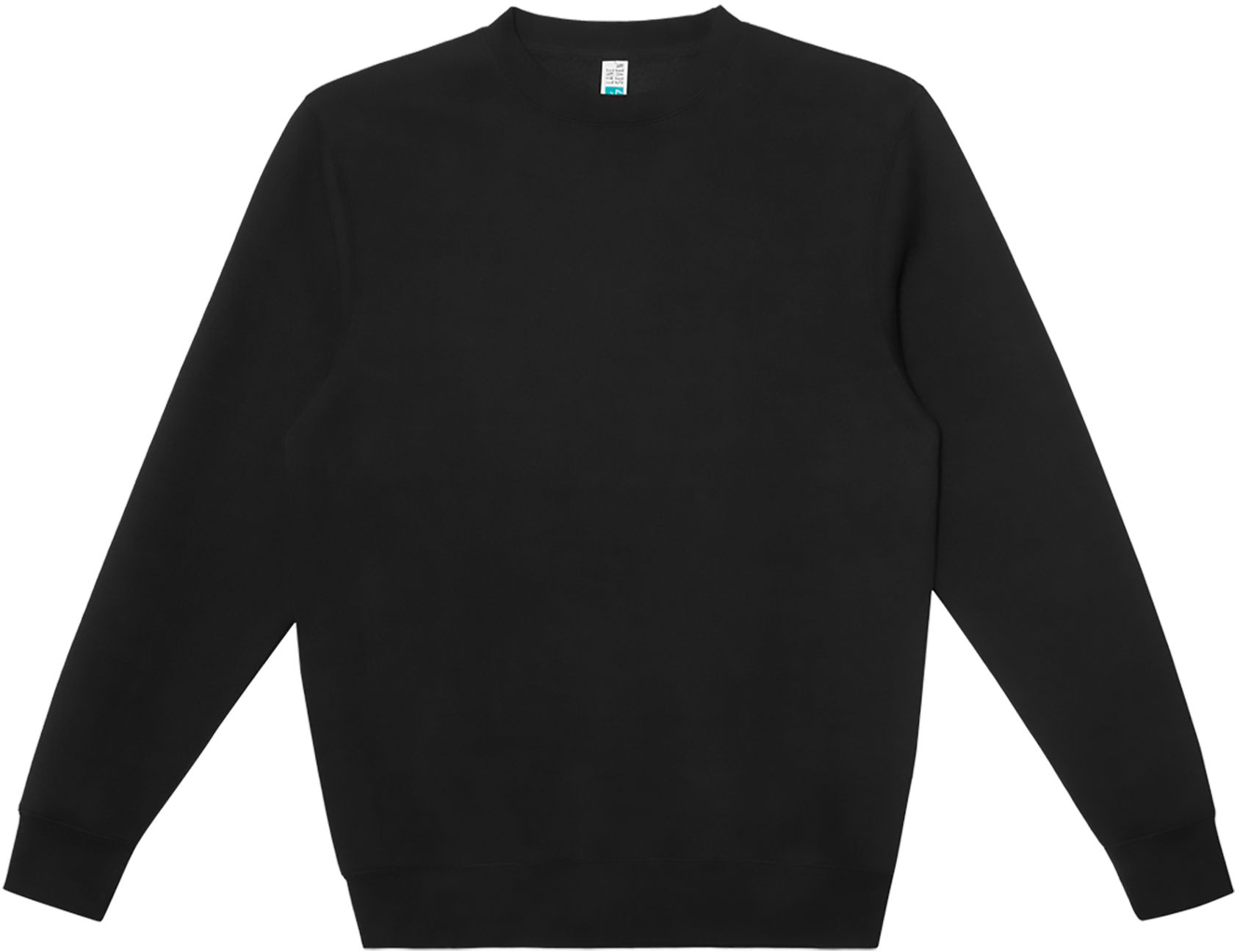 Lane Seven Heavy Crewneck Sweatshirts in Black