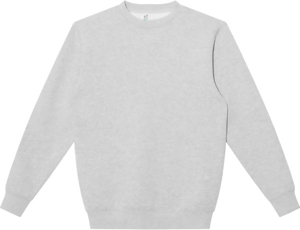 An image of a Custom Lane Seven Heavy Crewneck Sweatshirts in Heather Grey!