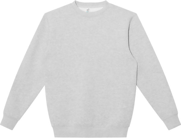 An image of a Custom Lane Seven Heavy Crewneck Sweatshirts in Heather Grey!
