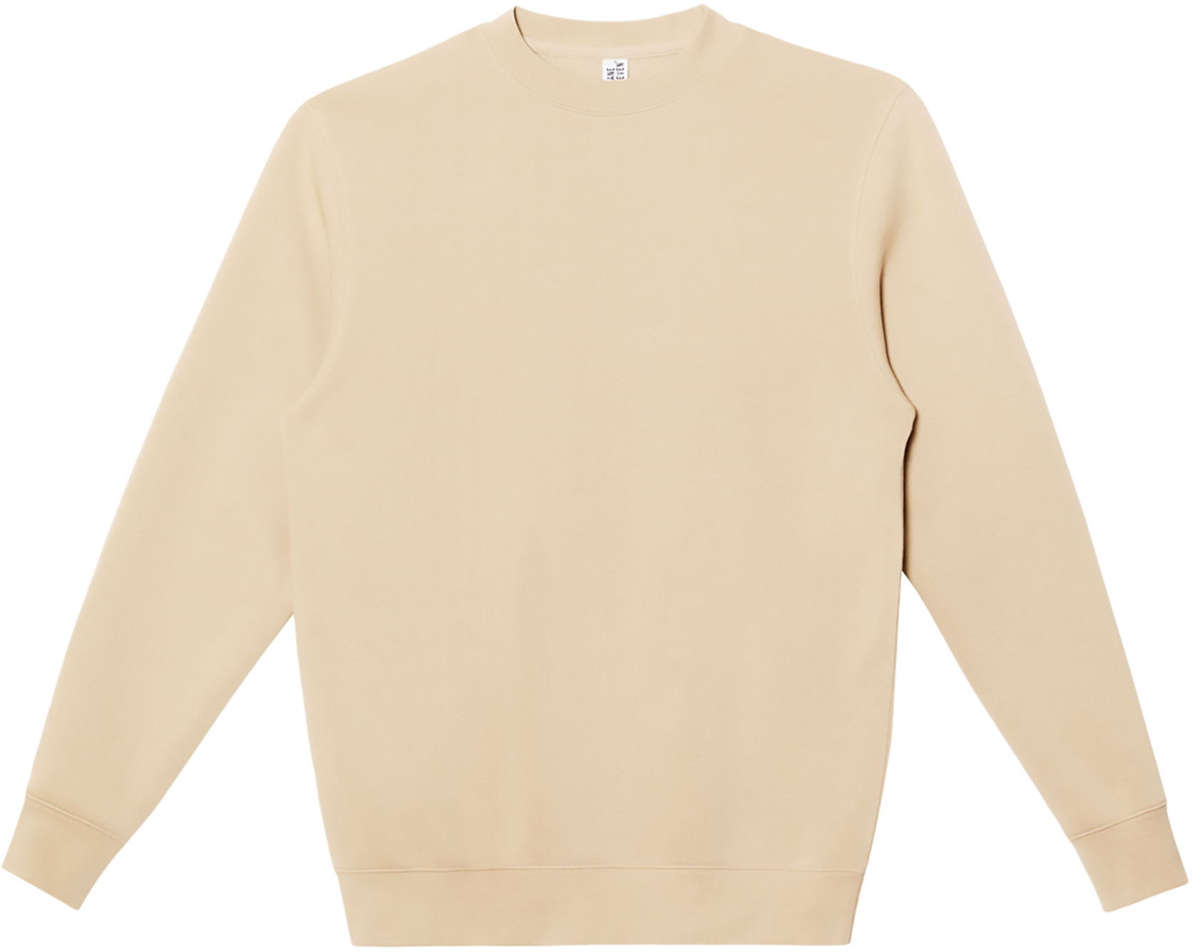Lane Seven Heavy Crewneck Sweatshirts in Mushroom
