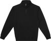 An image of a Custom Lane Seven Premium Quarter Zip in Black!