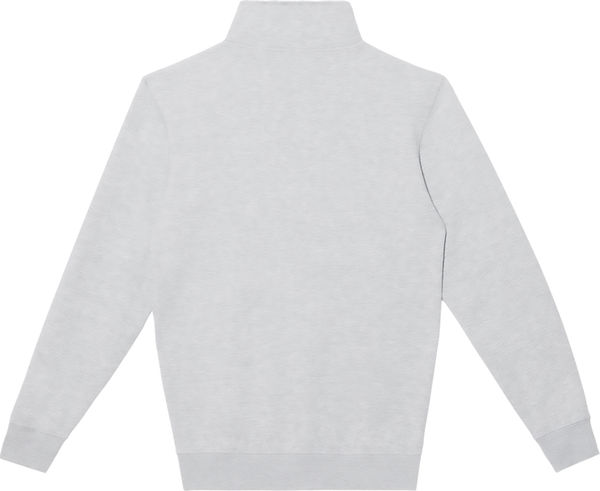 An image of a Custom Lane Seven Premium Quarter Zip in Heather Grey!