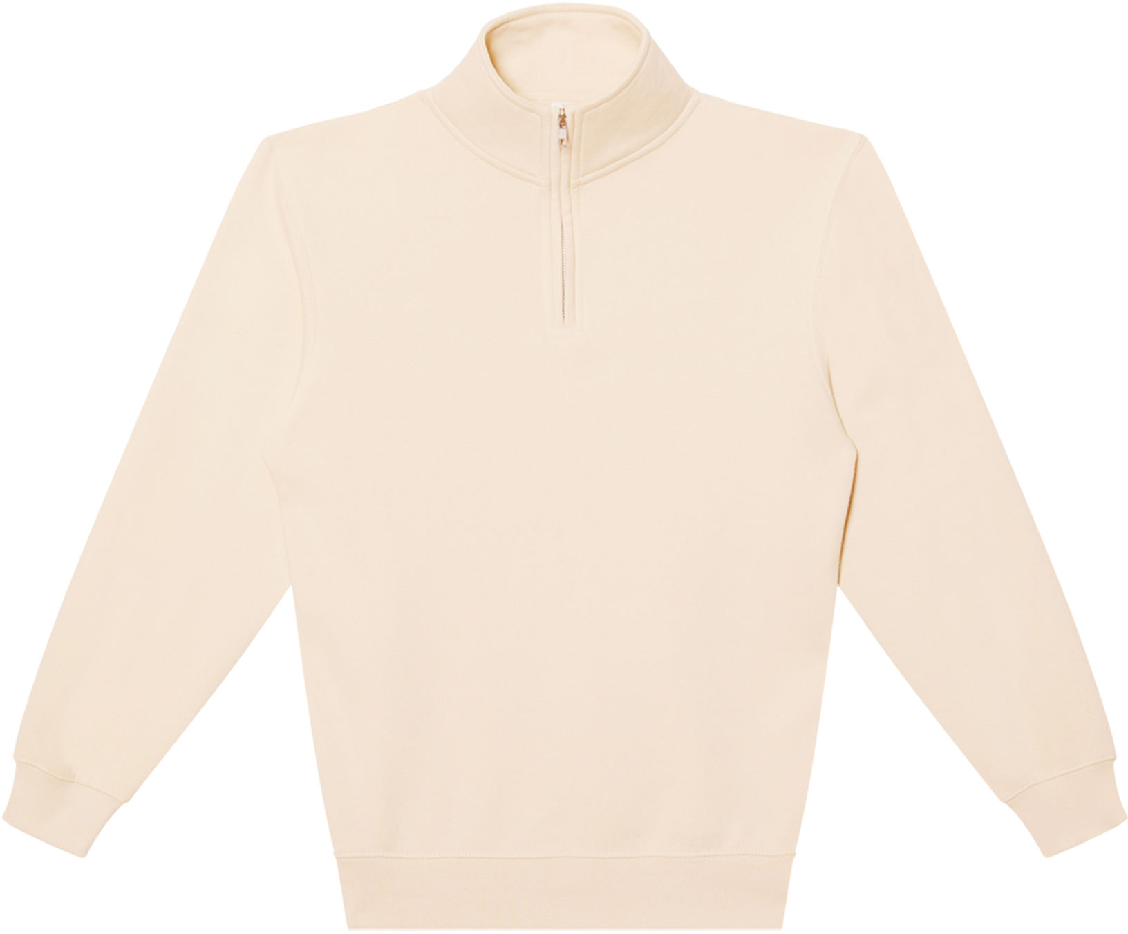 Lane Seven Premium Quarter Zip in Sandshell