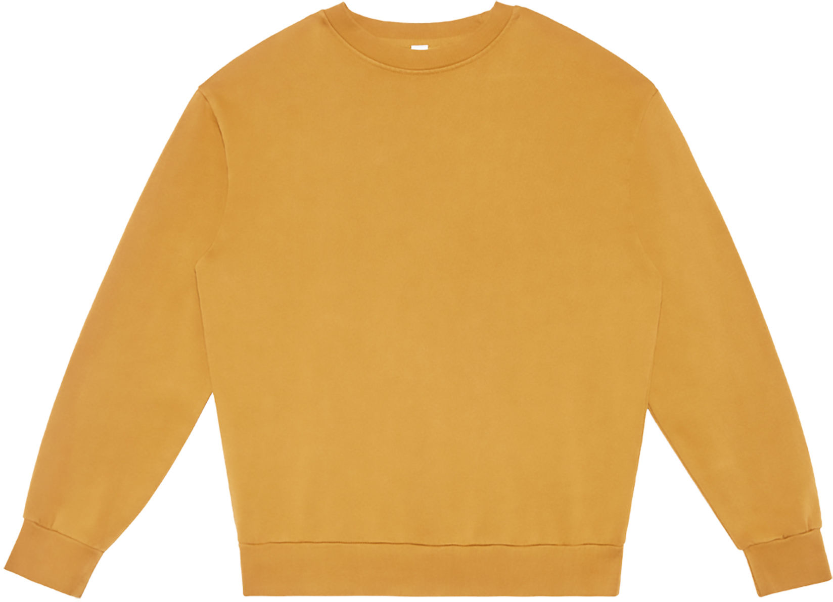 Lane Seven Urban Crewneck Garment Dyed in Pigment Peanut Butter
