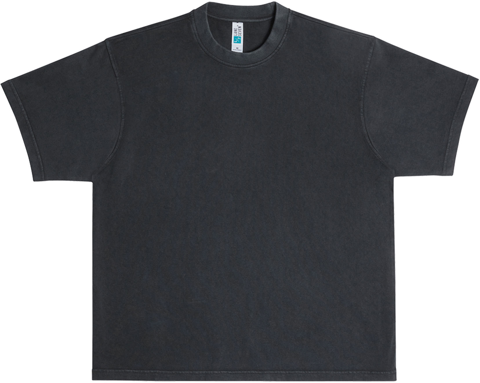 Lane Seven Urban Heavy Tee Garment Dyed in Pigment Black