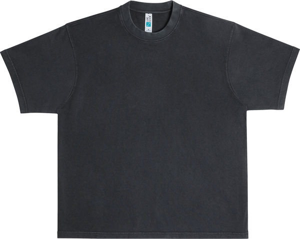 An image of a Custom Lane Seven Urban Heavy Tee Garment Dyed in Pigment Black!