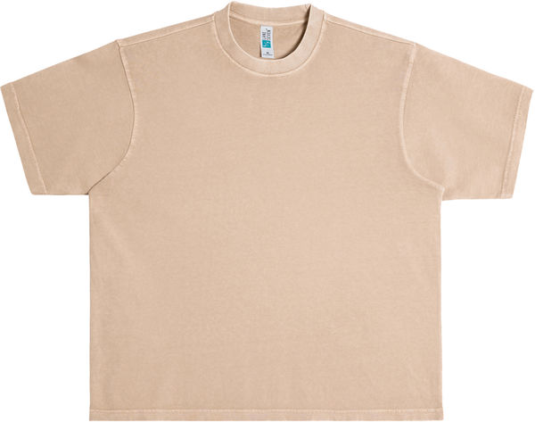 An image of a Custom Lane Seven Urban Heavy Tee Garment Dyed in Pigment Burro!