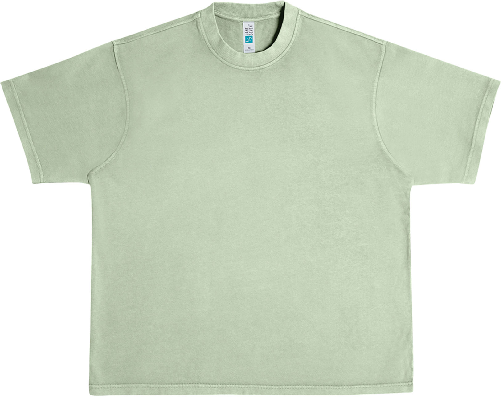 Lane Seven Urban Heavy Tee Garment Dyed in Pigment Oil Green