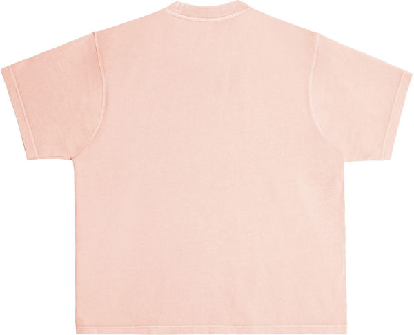 An image of a Custom Lane Seven Urban Heavy Tee Garment Dyed in Pigment Salmon!