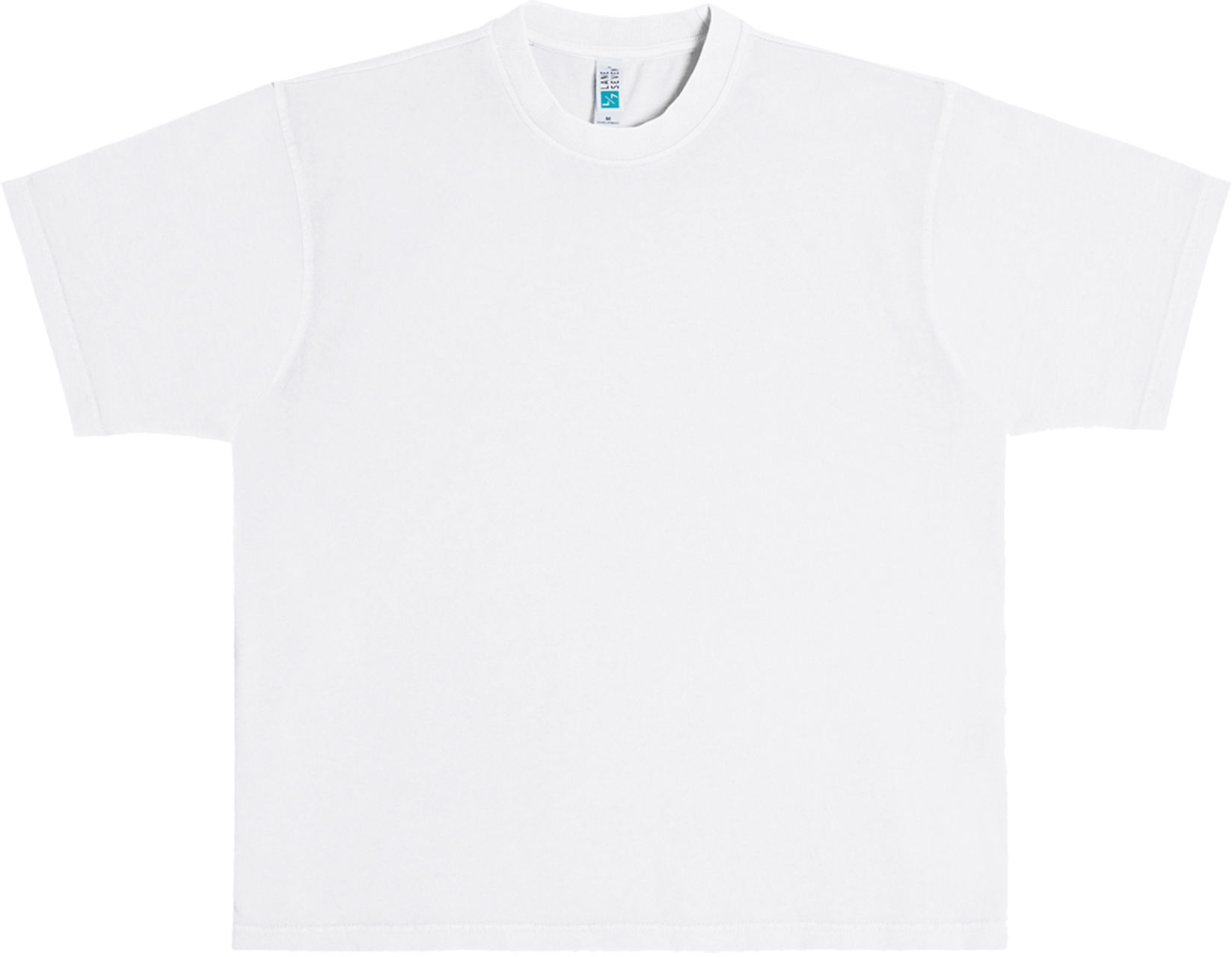 Lane Seven Urban Heavy Tee Garment Dyed in Pigment White