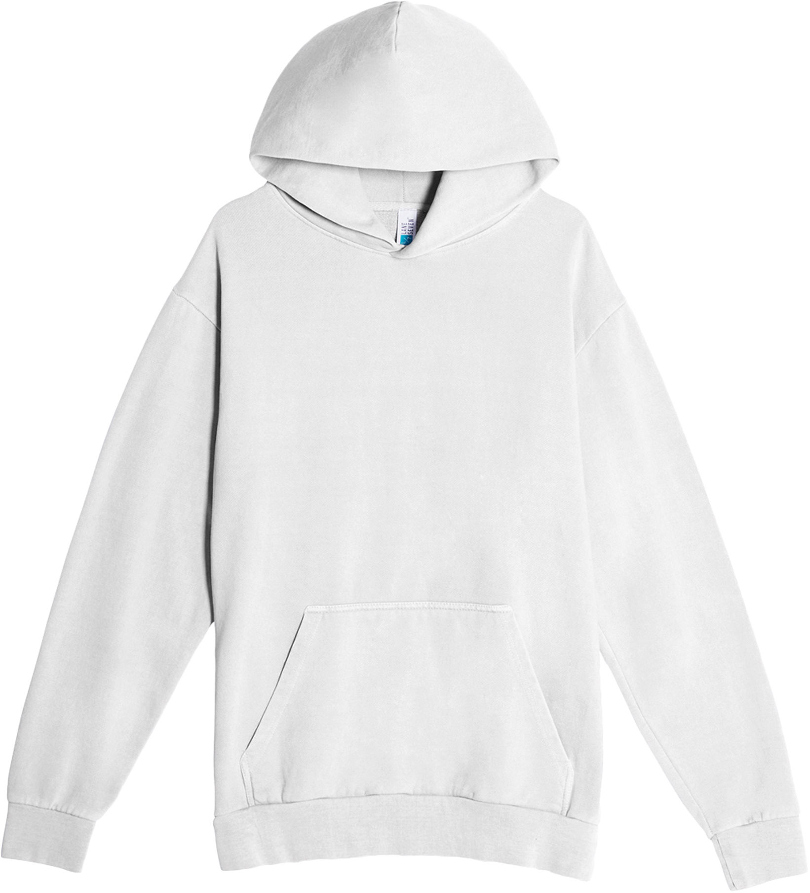 Lane Seven Urban Pullover Hoodie Garment Dyed in Lunar Rock