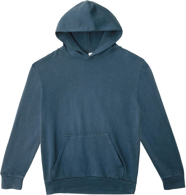 An image of a Custom Lane Seven Urban Pullover Hoodie Garment Dyed in Midnight Navy!