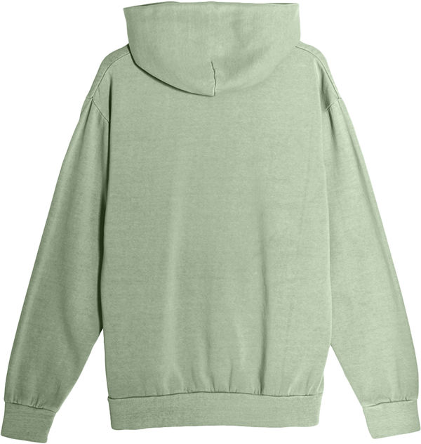 An image of a Custom Lane Seven Urban Pullover Hoodie Garment Dyed in Oil Green!