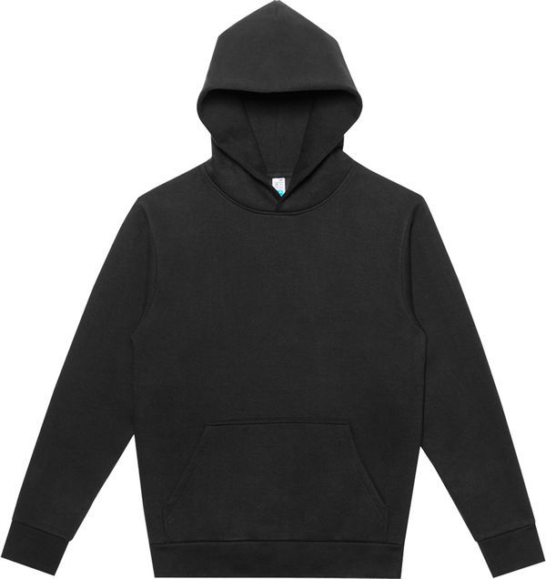 An image of a Custom Lane Seven Urban Pullover Hoodie Garment Dyed in Pigment Dyed Black!