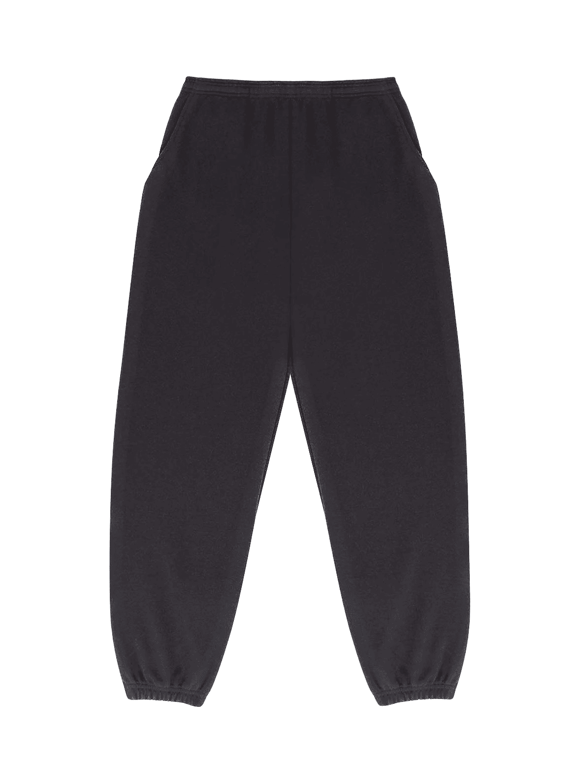 LA Apparel 10oz Mid Wt Fleece Wide Pant in Black