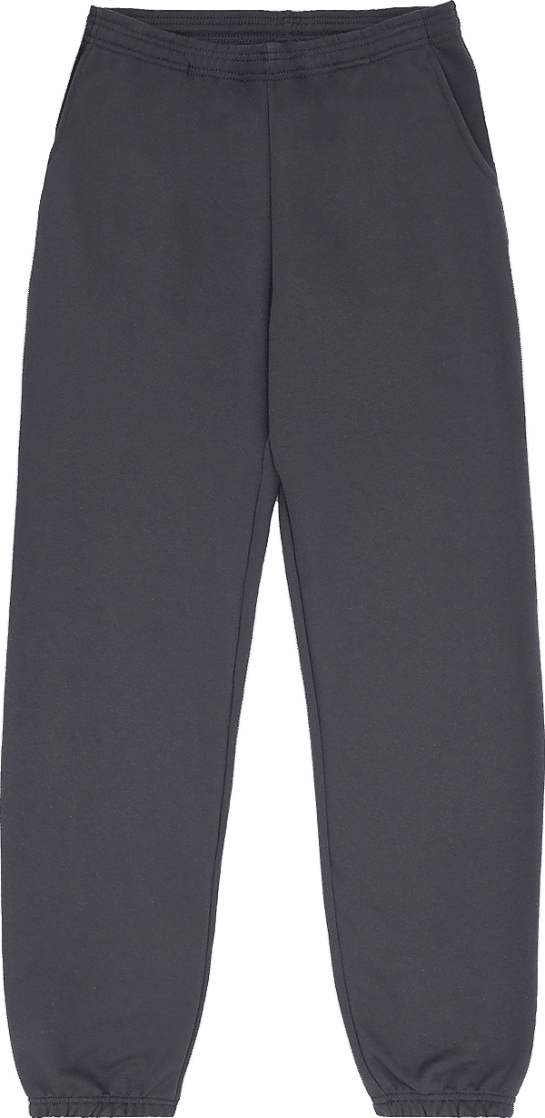 Am image of a Custom LA Apparel 10oz Mid Wt Fleece Wide Pant in Dolphin Blue!