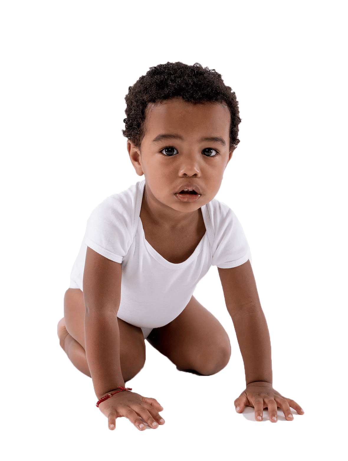 LA Apparel Baby Rib Infant One Piece in White