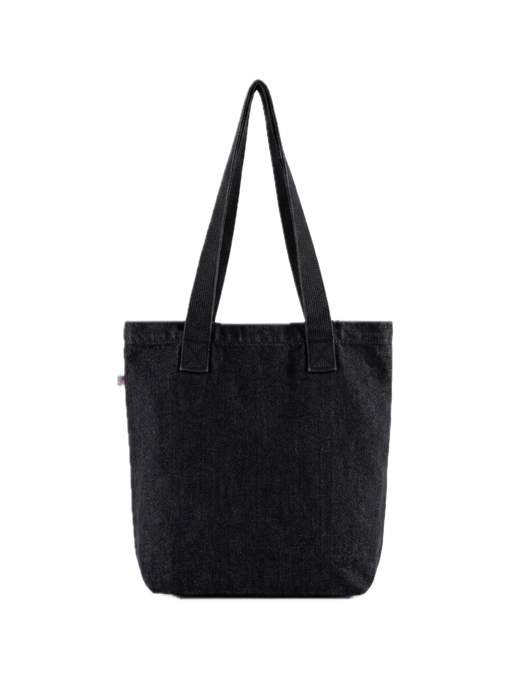 LA Apparel Bull Denim Tote Bag 13oz in Black