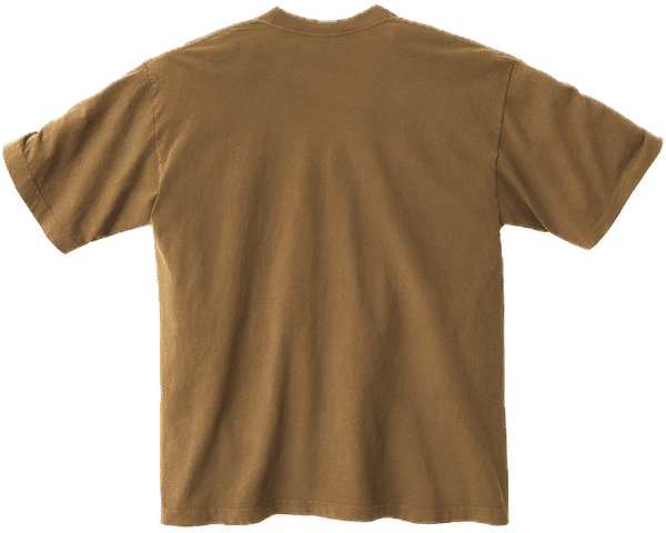 An image of a Custom LA Apparel Garment Dye Crew Neck in Brass!