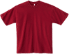 An image of a Custom LA Apparel Garment Dye Crew Neck in Dark Red!