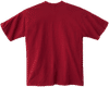 An image of a Custom LA Apparel Garment Dye Crew Neck in Dark Red!