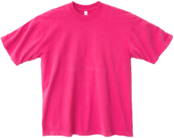 An image of a Custom LA Apparel Garment Dye Crew Neck in Fuchsia!