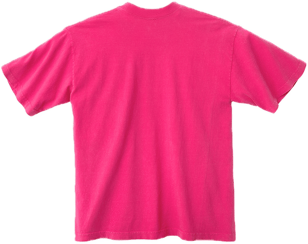 An image of a Custom LA Apparel Garment Dye Crew Neck in Fuchsia!