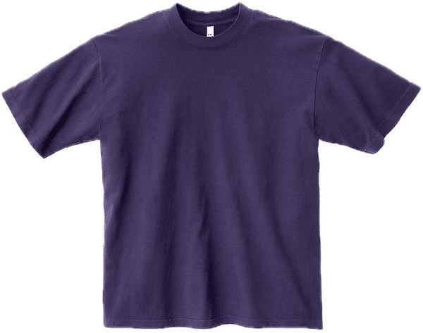 An image of a Custom LA Apparel Garment Dye Crew Neck in Purple!