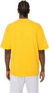 An image of a Custom LA Apparel Garment Dye Crew Neck in Spectra Yellow!