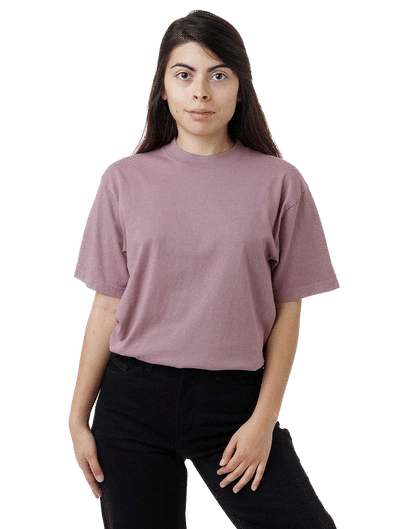 Custom LA Apparel Grmnt Dye Crew Neck 6.5oz - Coastal Reign