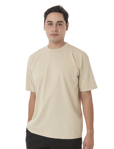 LA Apparel Grmnt Dye Crew Neck 6.5oz