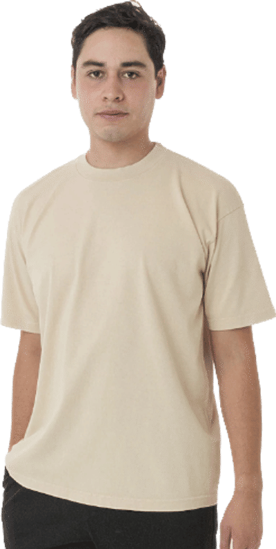 An image of a Custom LA Apparel Grmnt Dye Crew Neck 6.5oz!