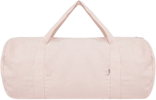 An image of a Custom LA Apparel Gym Bag in Light Pink!