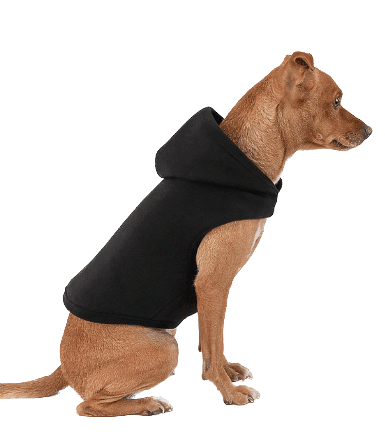 LA Apparel Heavy Fleece Dog Hooded Sweater
